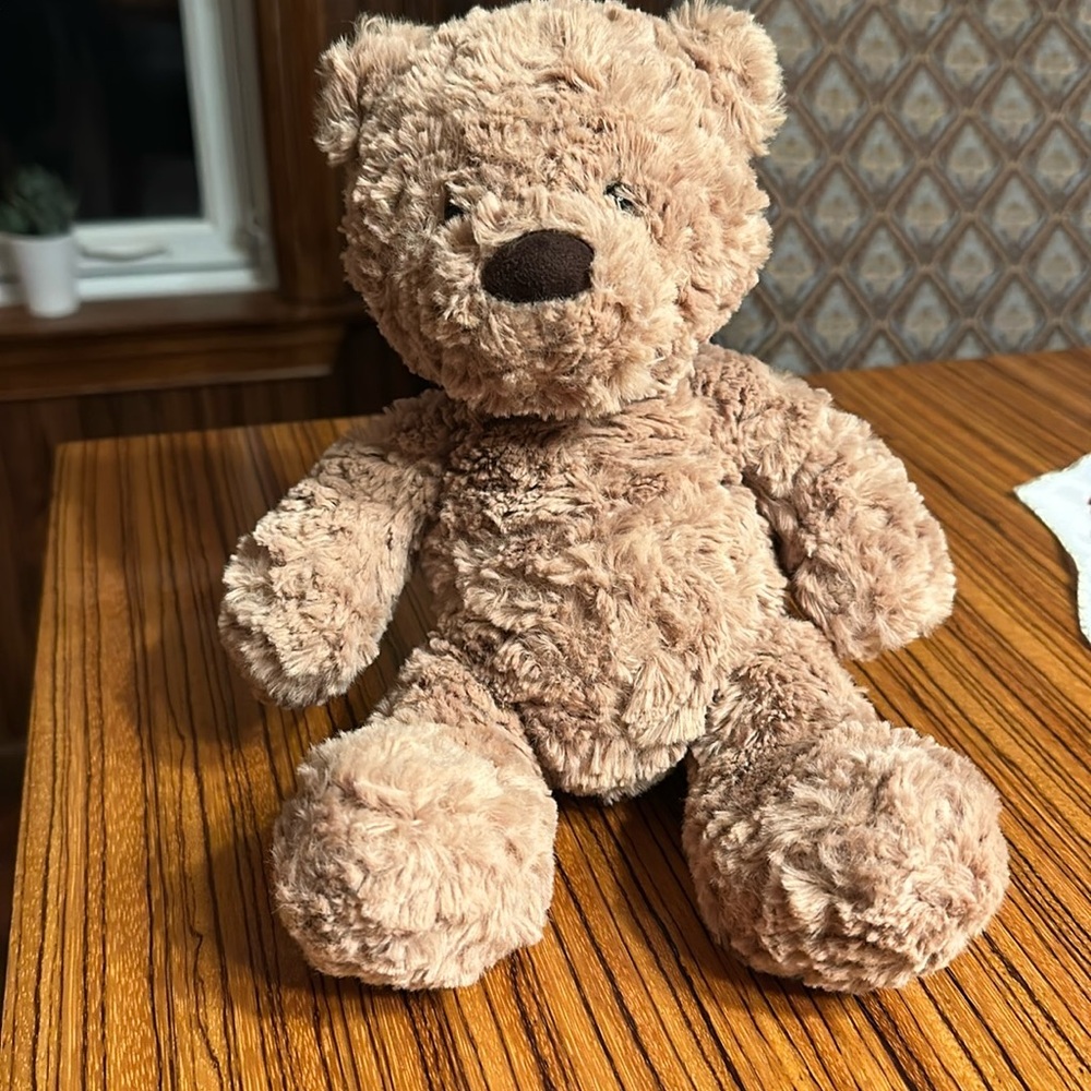 Jellycat Bartholomew Bear Stuffed Animal, Small, 12 inches Small - 12"